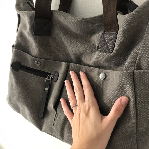 ❌SOLD❌Canvas Tech Bag / Weekender Bag - Picture 5 of 14